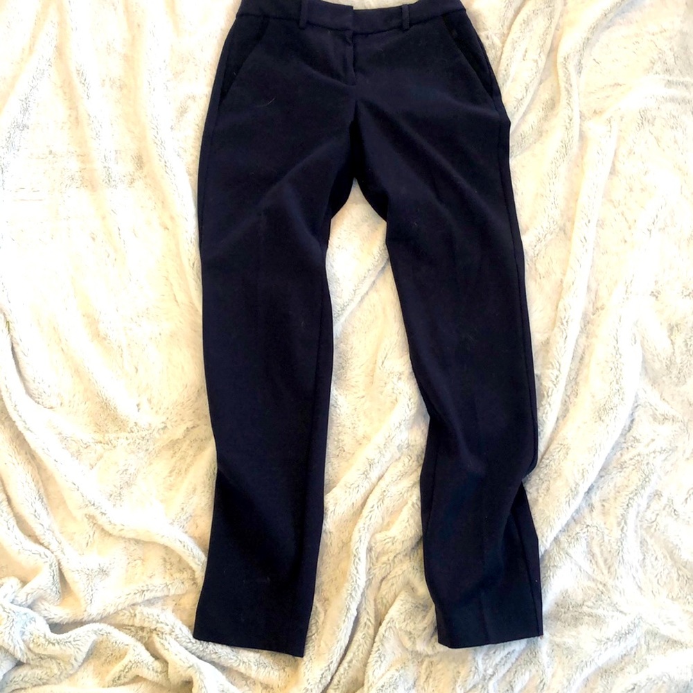 Navy slacks